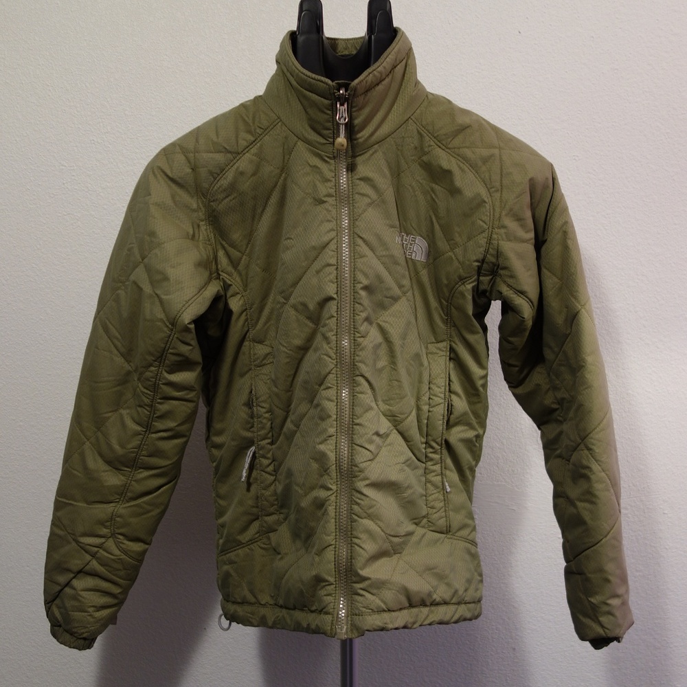 The North Face Puffer Jacket - Olive Green
